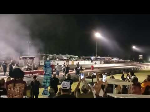 top fuel dragster explodes starting line view at nmd 7.30.22