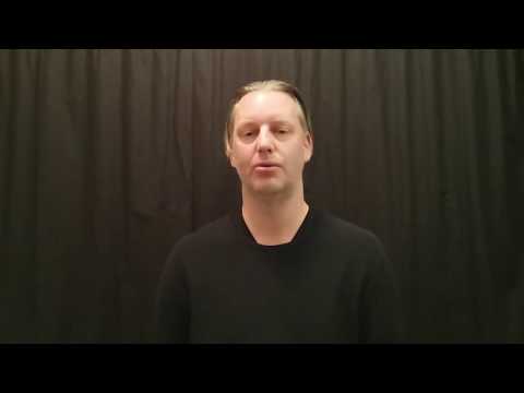 Presenation av skådespelare Henrik Fransas 2020