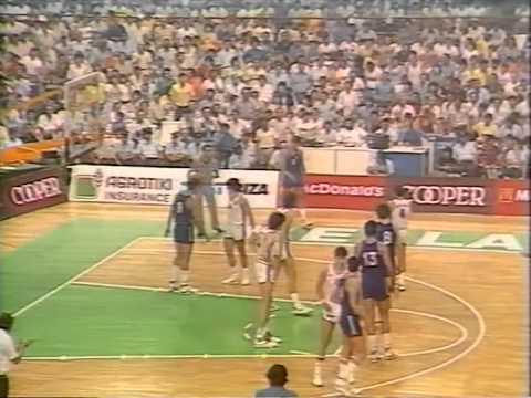 Eurobasket.1987-7os.agonas.Hmitelikos.Ellada.vs.Yugoslavia