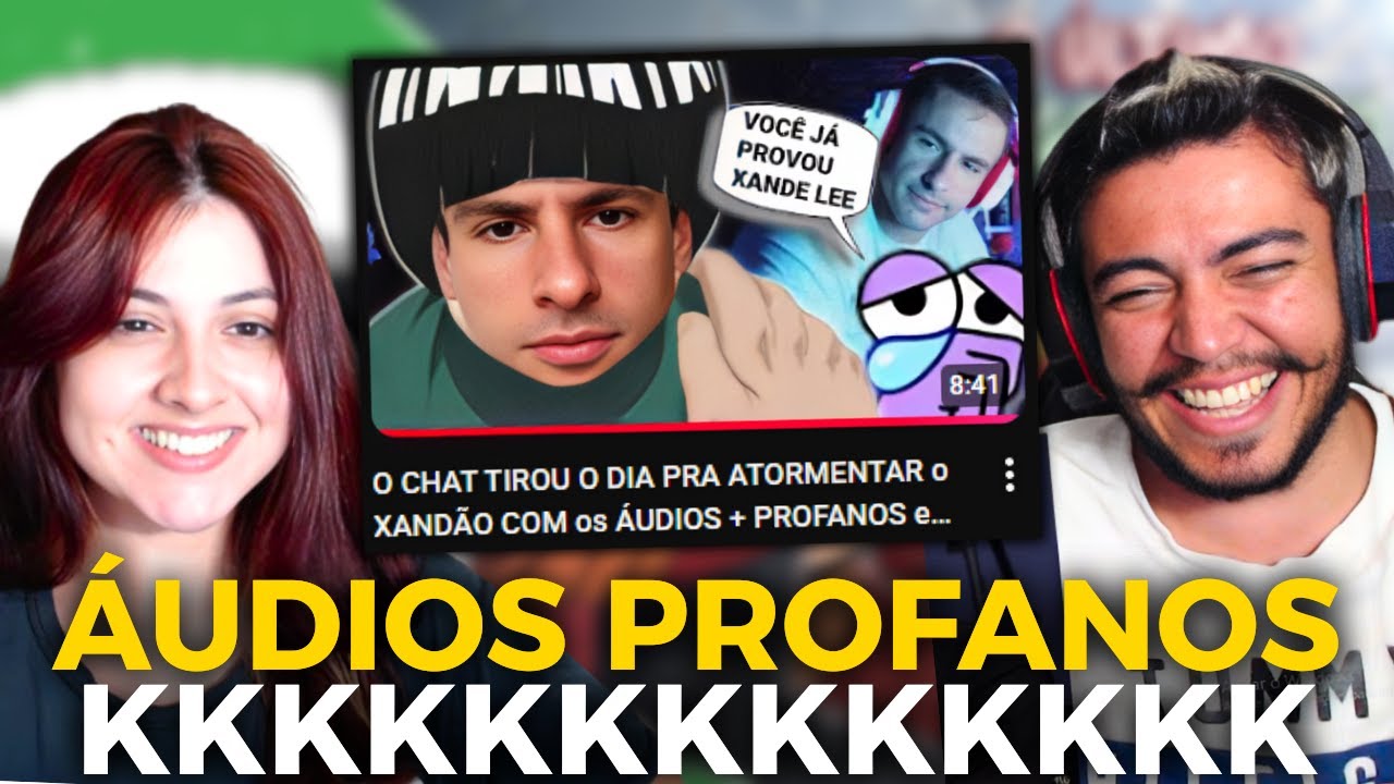 O CHAT TIROU O DIA PRA ATORMENTAR o XANDÃO COM os ÁUDIOS + PROFANOS e ENGRAÇADOS | REACT