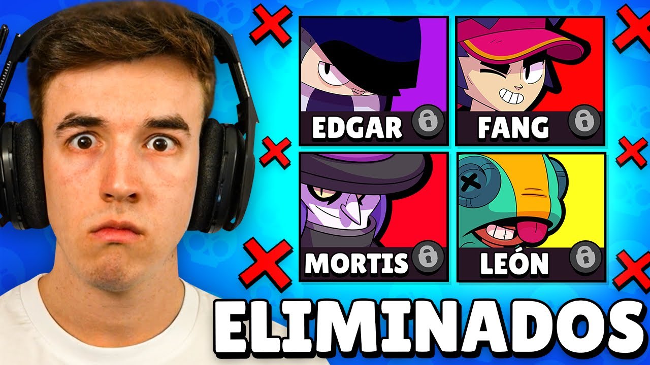 BRAWL STARS ELIMINA 20 BRAWLERS DEL JUEGO