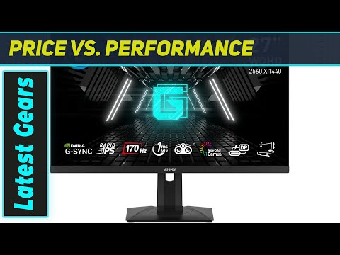 MSI G274QPF-QD 27" QHD Gaming Monitor Best High-Speed Experience