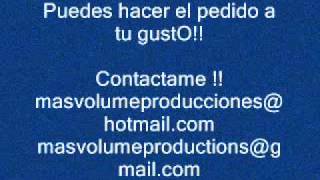 instrumentales Originales  Pistas Mas vOLUme productions