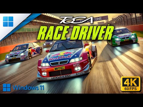 TOCA Race Driver (2002) - PC Gameplay [4K 60FPS]