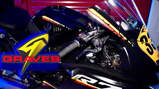 Yamaha R7 gas cap install