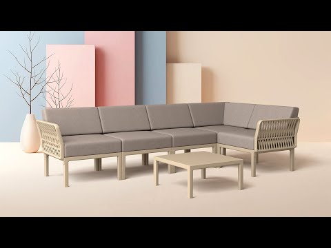 Siesta Exclusive Portofino Lounge Corner Set