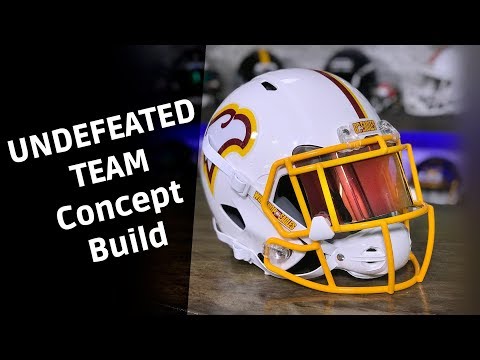 Undefeated football team gets a new look!