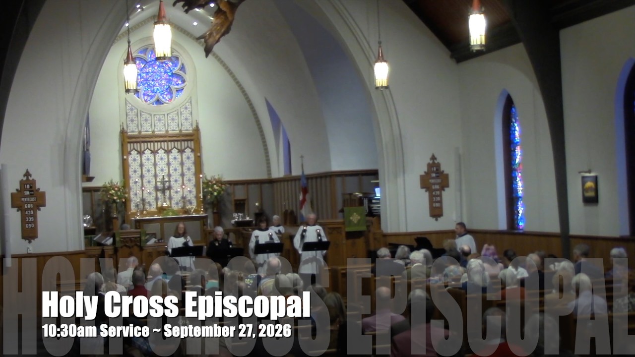 10:30am Service ~ September 27, 2026 at Holy Cross Episcopal Church, Tryon, NC