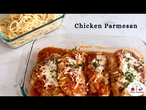 Chicken Parmesan Recipe | Best Chicken Parm Recipe | Chicken Parmigiana | Baked Chicken Parmesan