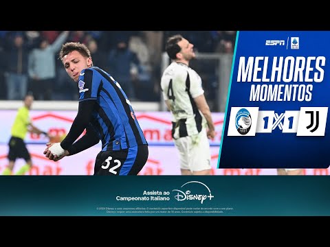 Gols e lances de Atalanta x Juventus