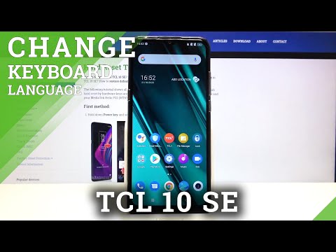 How to Change Keyboard Language in TCL 10 SE – Keyboard Settings