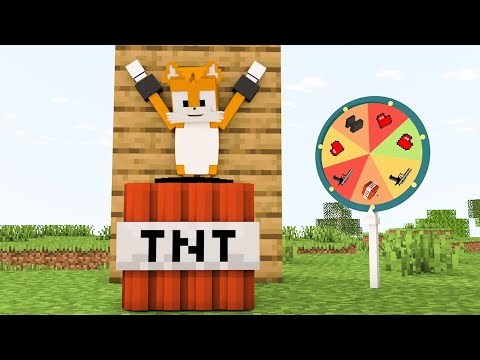 Sonic.EXE + Tails Spin The Wheel of Fortune Meme - Good Ending | (Minecraft Animation) FNF