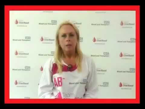 Jayne Torvill - Team Give Blood