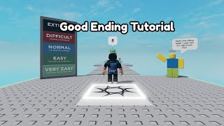 A Stereotypical Obby Roblox - Good Ending Tutorial