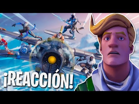 MI REACCIÓN A LA TEMPORADA 7 DE FORTNITE Y MI PRIMERA PARTIDA