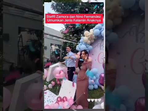 Steffi Zamora and Nino held a Gender Reveal Party