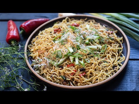 Fermented Black Bean Dry Ramen: The Flavor-Bomb Noodle Dish Ready in Minutes