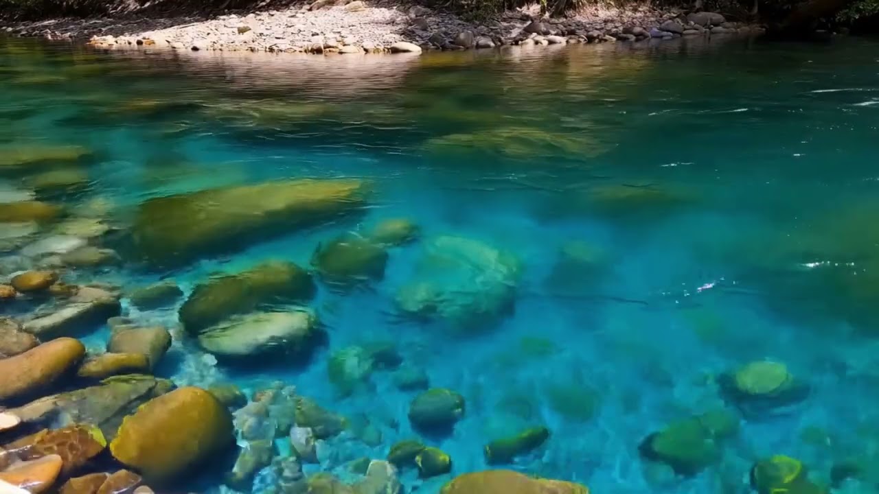 The Sound of River Water and Music That Soothes the Soul