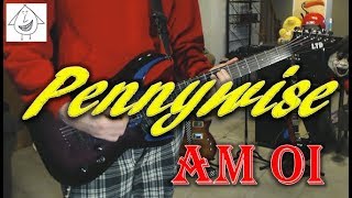 Pennywise - Am Oi - Punk Guitar Cover (guitar tab in description!)