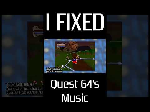 Quest 64's Battle Theme - Fixed! #nintendo64 #quest64