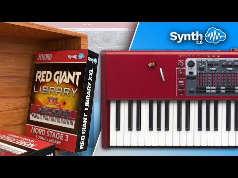 ASL006 - Red Giant XXL / Bundle Pack Vol 1,2&3 - Nord Stage 3 ( 126 presets ) - Video Preview 2