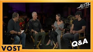 James Cameron, Robert Rodriguez, Jon Landau et Rosa Salazar Live Q&A