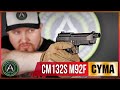 Страйкбольный пистолет (Cyma) CM132S-TN M92F AEP электр. Li-Po (TAN)