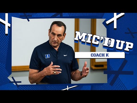 2024-25 Duke Basketball: Coach K Speaks to Team!