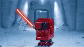 LEGO Star Wars has a Gonk Droid who turns to the Dark Side
