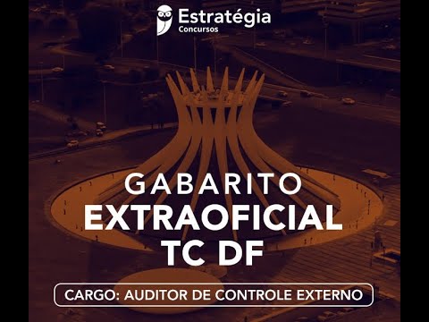 TC DF - Raciocínio Lógico - Gabarito Extraoficial