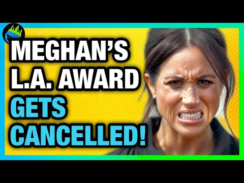 Meghan Markle BLAMES GAVIN NEWSOM For Her CANCELLED GALA AWARD!?