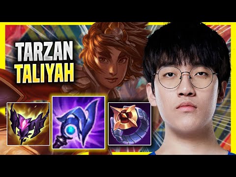 TARZAN PERFECT GAME WITH TALIYAH! - LNG Tarzan Plays Taliyah JUNGLE vs Zac! | Season 2022