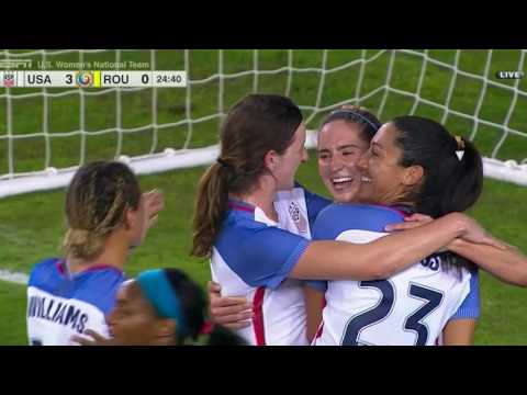 WNT vs. Romania: Morgan Brian Goal - Nov. 10, 2016