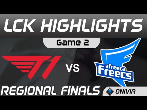 T1 vs AF Highlights Game 2 Round2 LCK Regional Finals 2020 T1 vs Afreeca Freecs by Onivia