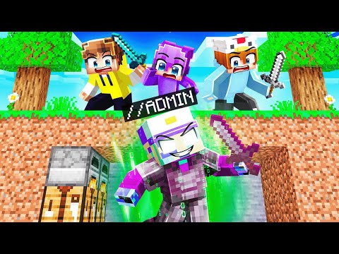 I Used ADMIN COMMANDS in Minecraft Manhunt!