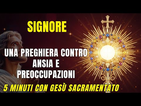 5 MINUTI CON GESÙ SACRAMENTO Trova la Calma di Gesù nella Tempesta della Vita