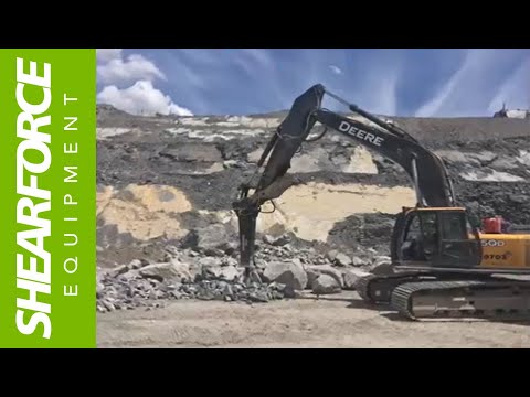 ShearForce Hydraulic Hammers at Work