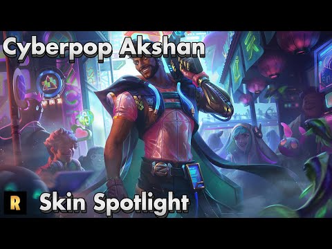 Cyberpop Akshan Skin Spotlight - League of Legends