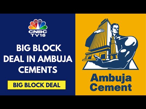 Ambuja Cements Surges After A Block Deal With 2.76% Equity Change Hands | CNBC TV18