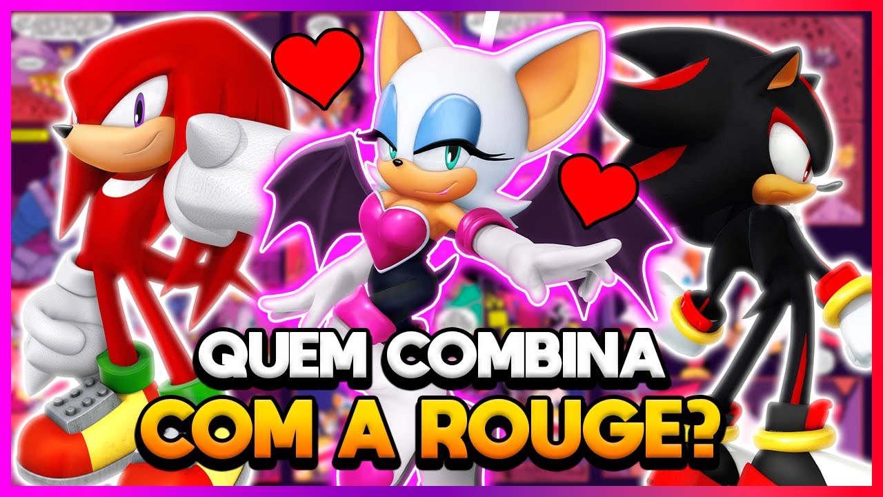 SHADOW OU KNUCKLES ? QUEM A ROUGE MAIS GOSTA ???
