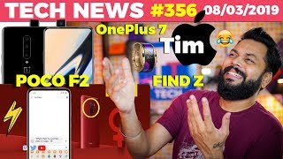 Poco F2 First Look?, OnePlus 7 Full Specs Listed, Tim Apple😂,Oppo Find Z Coming,Nubia Plans-TTN#356