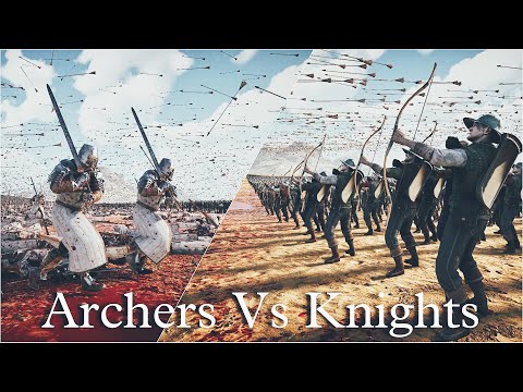 Can 100,000 Archers Stop 1 Million Knights? | Ultimate Epic Battle Simulator 2 | UEBS 2