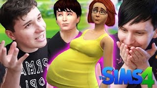 Making Eliza PREGNANT - Dan and Phil Play: Sims 4 #37