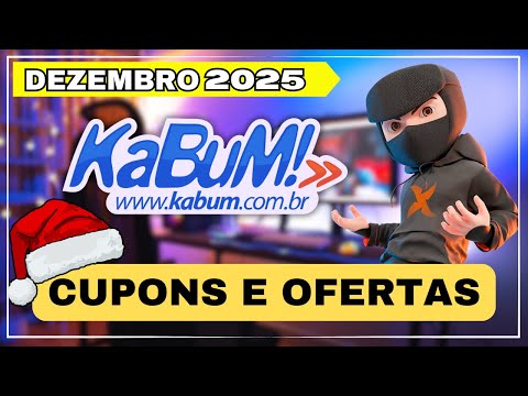 Cupom KABUM DEZEMBRO 2025 - Cupom de Desconto Kabum - Ofertas de Natal Kabum -