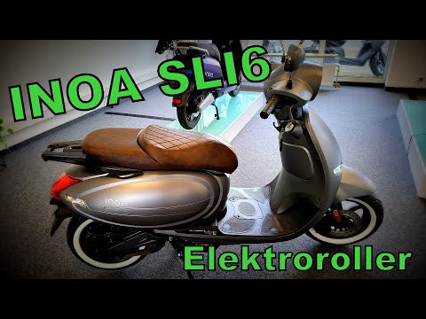 INOA SLI6 - 50er Elektroroller Probe gefahren 😁 (auch zu zweit)