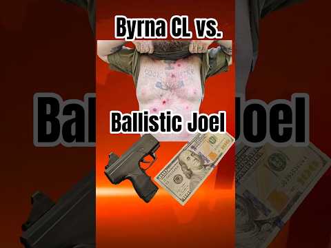 Will a Byrna CL Stop an Attacker? $100 Challenge with Ballistic Joel #lesslethal