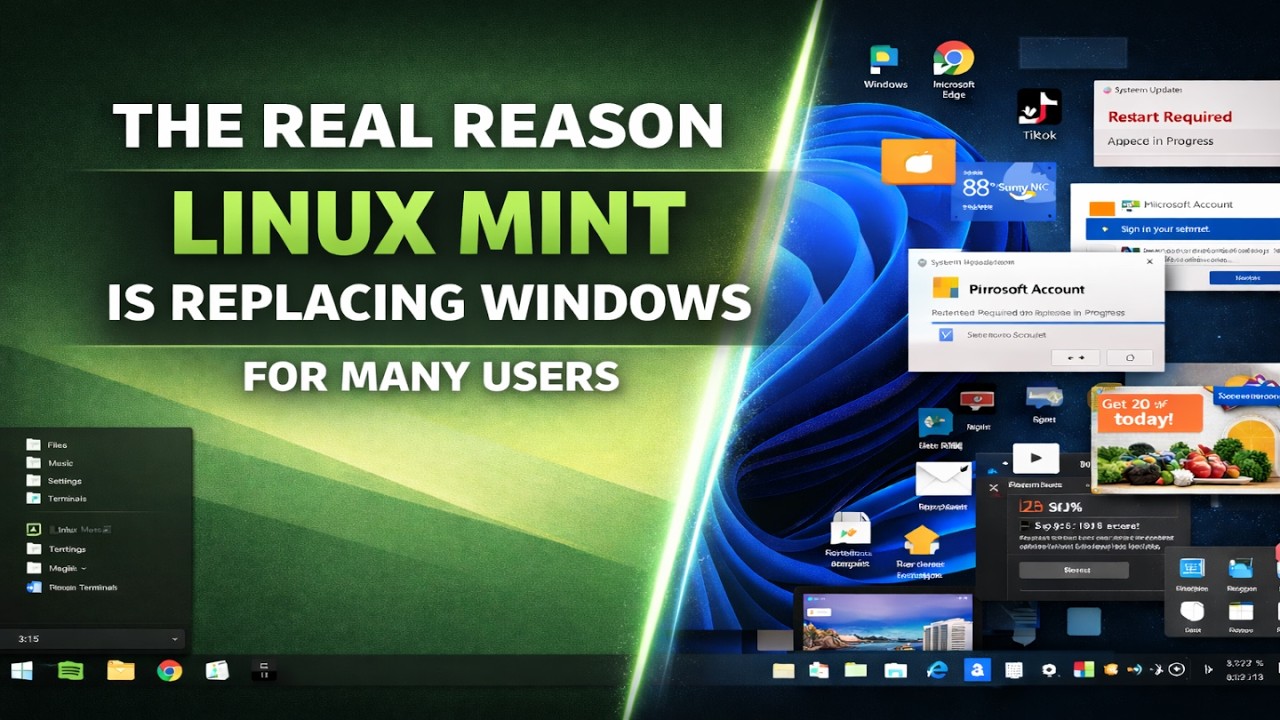 Why everyone is recommending Linux Mint 22 over Windows? Lets Find out. [Linux vs Windows]