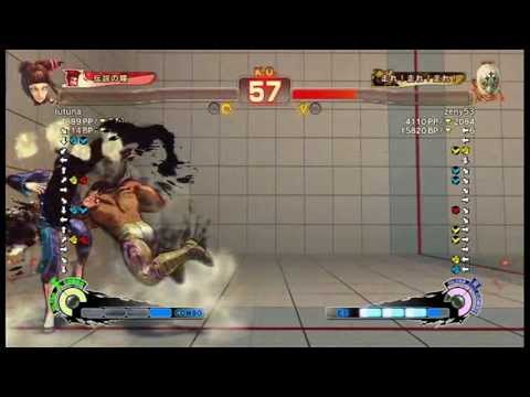【スパ４】lutuna[つな] vs zeny53[ゼニヤッタ]