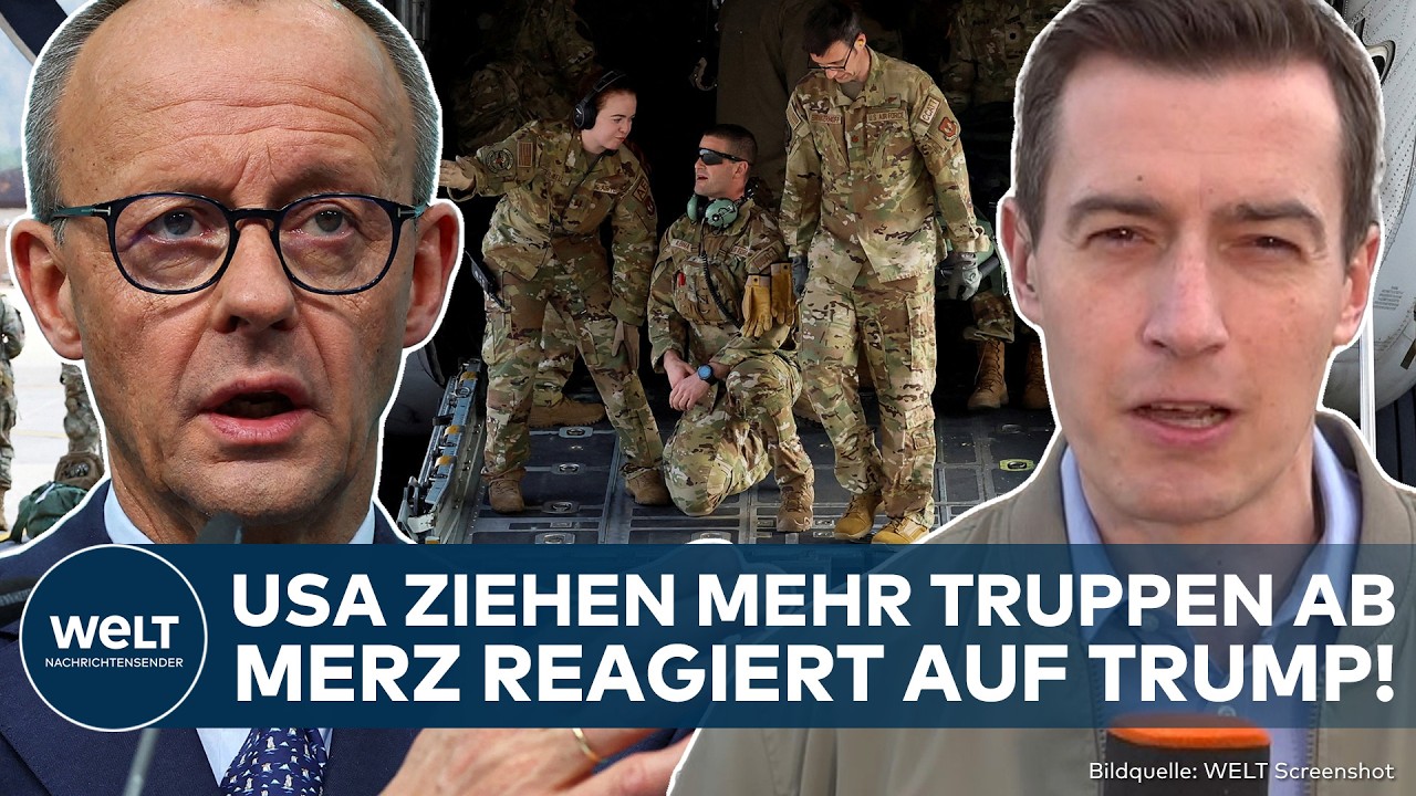 DEUTSCHLAND: Trump legt drauf! Merz reagiert auf Abzug der US-Truppen! Was wird aus Ramstein?