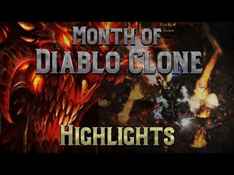 Diablo 2 Highlights Jan 2020 - Month of Diablo Clone + Rolling 1 Epic Runeword - How did it roll...?